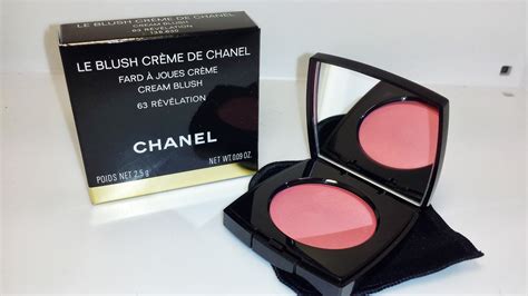 chanel creme blush revelation|Chanel Revelation (63) Le Blush Crème de Chanel Review.